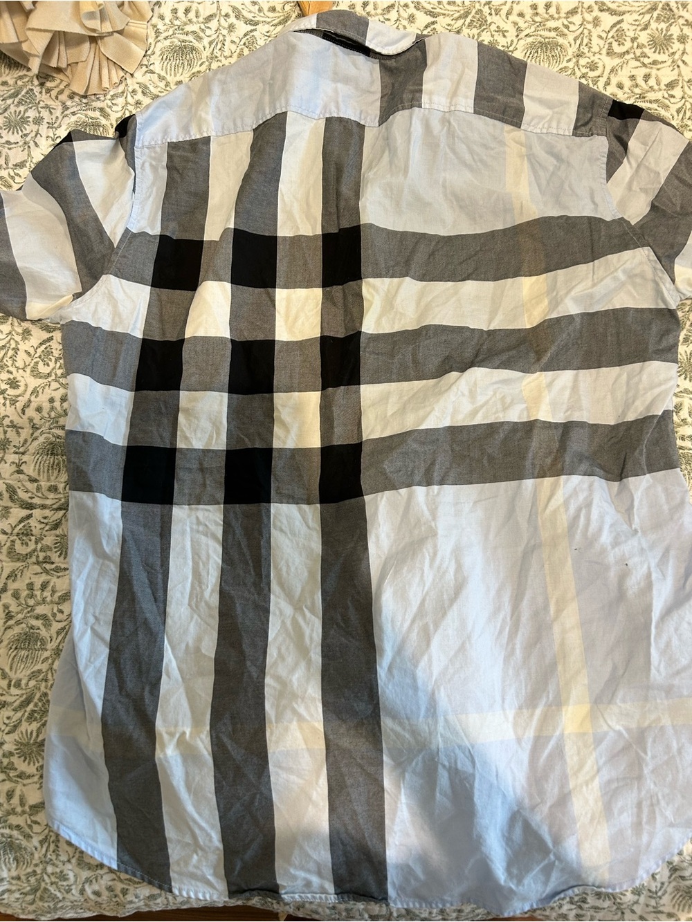 Burberry Men’s Button-Down Shirt - 100% Cotton - Picture 4 of 9